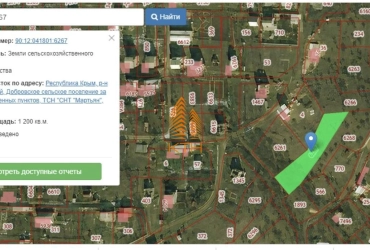Продается земельный участок 12 соток СНТ. Добровское сельское поселение за границами населенных пунктов, ТСН "СНТ "Мартьян", участок 145
