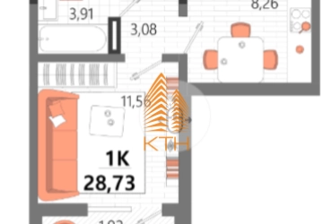 Квартира с видом на море